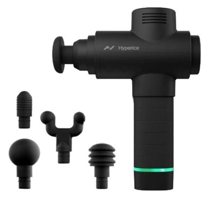 Hypervolt 2 Pro - Featuring Quiet Glide Technology - Handheld Percussion Massage Gun | 5 Speeds, 5 Interchangeable Heads | Helps Relieve Sore Muscles and Stiffness FSA-HSA Approved