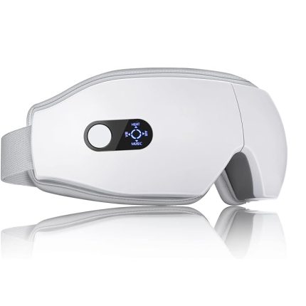 NOWWISH Eye Massager with Heat and Compression - Smart Eye Mask for Relaxation, Bluetooth Music,